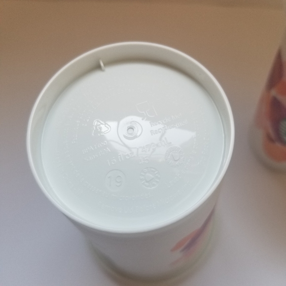 Starbucks Valentine 2020 Reusable Cups Set of 2 - Picture 4 of 5